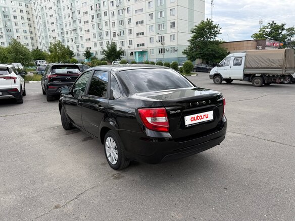 2022 Lada (ВАЗ) Granta I Рестайлинг, чёрный, 720000 рублей - вид 5