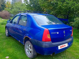 2007 Renault Logan I, синий, 159000 рублей, вид 5
