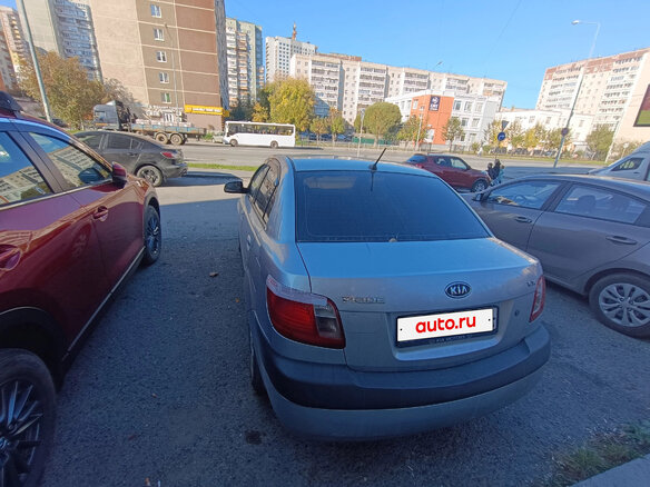 2007 Kia Pride II, серый - вид 3