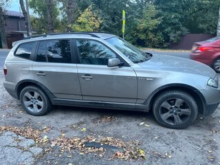 2007 BMW X3 25i I (E83) Рестайлинг, серый, 950000 рублей, вид 3