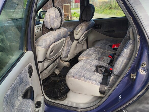 2001 Renault Scenic RX4 I Рестайлинг, синий, 400000 рублей - вид 29