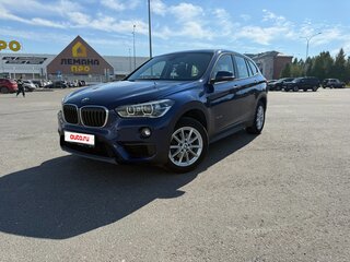 2017 BMW X1 18i sDrive II (F48), синий, 2100000 рублей, вид 3