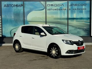 2014 Renault Sandero II, белый, 620000 рублей, вид 3