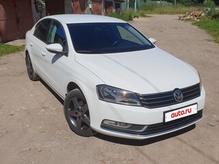 2012 Volkswagen Passat B7, белый, 1350000 рублей, вид 3