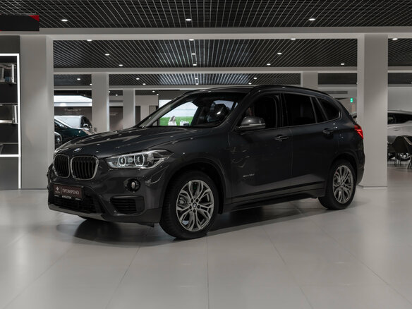 2015 BMW X1 18d xDrive II (F48), серый, 2195000 рублей