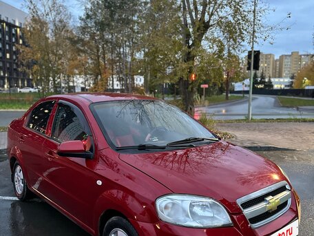 2007 Chevrolet Aveo I Рестайлинг, красный, 400000 рублей, вид 2
