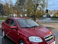 2007 Chevrolet Aveo I Рестайлинг, красный, 400000 рублей - вид 1
