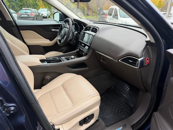 2017 Jaguar F-Pace I, синий - вид 12