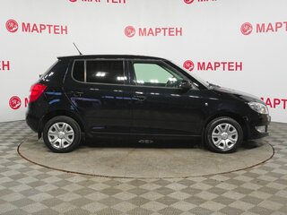 2013 Skoda Fabia II Рестайлинг, чёрный, 625000 рублей, вид 4