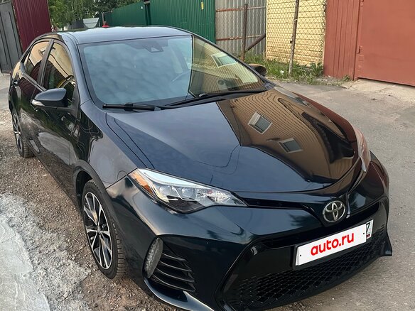 2018 Toyota Corolla XI (E160, E170, E180) Рестайлинг 1, синий, 1450000 рублей