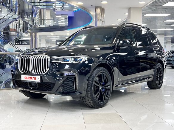 2021 BMW X7 30d I (G07), чёрный, 7200000 рублей - вид 1