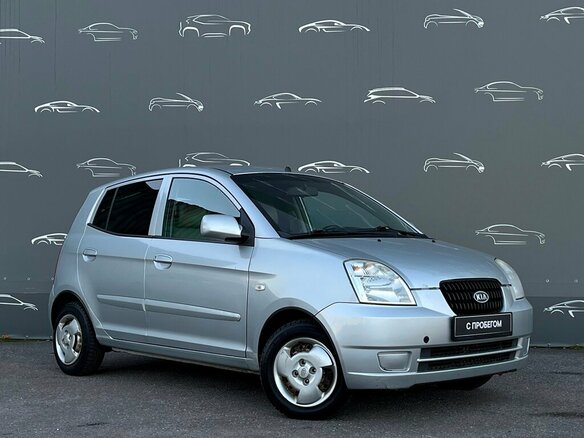 2006 Kia Picanto I, серебристый, 294600 рублей - вид 2