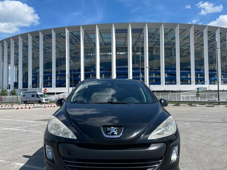 2008 Peugeot 308 I, чёрный, 420000 рублей, вид 1