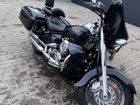 2007 Yamaha XVS650 Drag Star, чёрный, 650000 рублей, вид 2