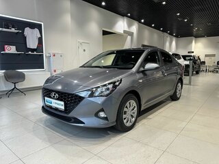 2021 Hyundai Solaris II Рестайлинг, серый, 1300000 рублей, вид 1
