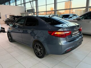 2012 Kia Rio 4-speed III, голубой, 695000 рублей, вид 4