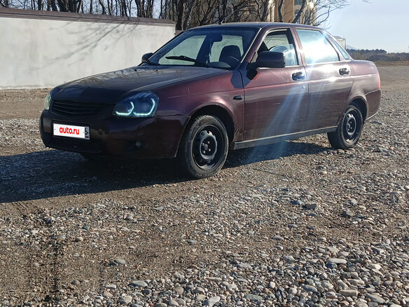 2012 Lada (ВАЗ) Priora I, пурпурный, 285000 рублей