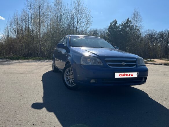 2008 Chevrolet Lacetti I, синий, 330000 рублей - вид 1