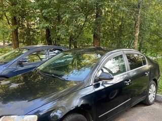 2009 Volkswagen Passat B6, чёрный, 399000 рублей, вид 1