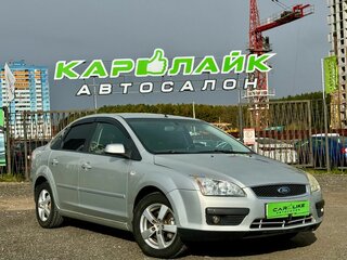 2007 Ford Focus II, серебристый, 359000 рублей, вид 1