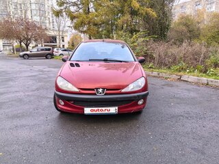 2001 Peugeot 206, красный, 180000 рублей, вид 2