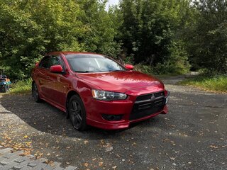 2008 Mitsubishi Lancer X, красный, 750000 рублей, вид 3