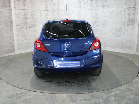 2008 Opel Corsa D, синий, 252000 рублей - вид 6