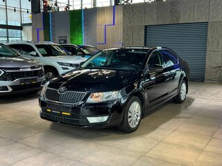 2015 Skoda Octavia III (A7), чёрный, 1280000 рублей, вид 1