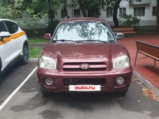 2008 Hyundai Santa Fe Classic Classic, красный, 420000 рублей, вид 2
