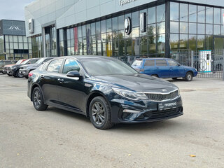 2019 Kia Optima IV Рестайлинг, синий, 1512000 рублей, вид 3