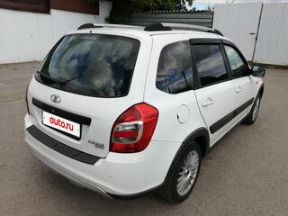 2015 Lada (ВАЗ) Kalina Cross II, белый, 585000 рублей, вид 1
