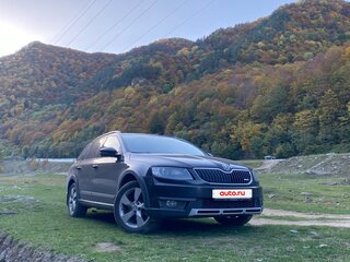 2014 Skoda Octavia Scout III (A7), чёрный, 1900000 рублей, вид 3