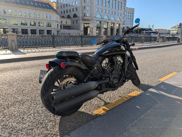 2019 Indian Scout, чёрный, 800000 рублей - вид 9