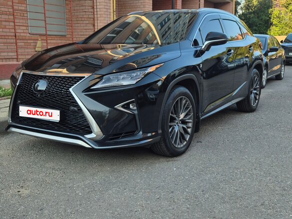 2016 Lexus RX 350 IV, чёрный, 4199999 рублей