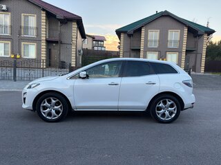 2011 Mazda CX-7 I Рестайлинг, белый, 850000 рублей, вид 4