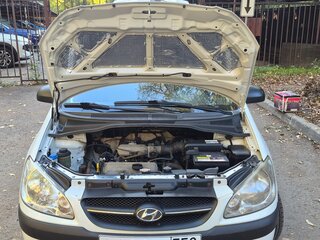 2010 Hyundai Getz I Рестайлинг, белый, 400000 рублей, вид 5