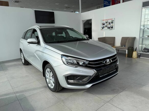 2026 Lada (ВАЗ) Vesta SW I Рестайлинг (NG), серебристый - вид 12