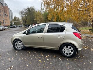 2007 Opel Corsa D, золотистый, 310000 рублей, вид 5