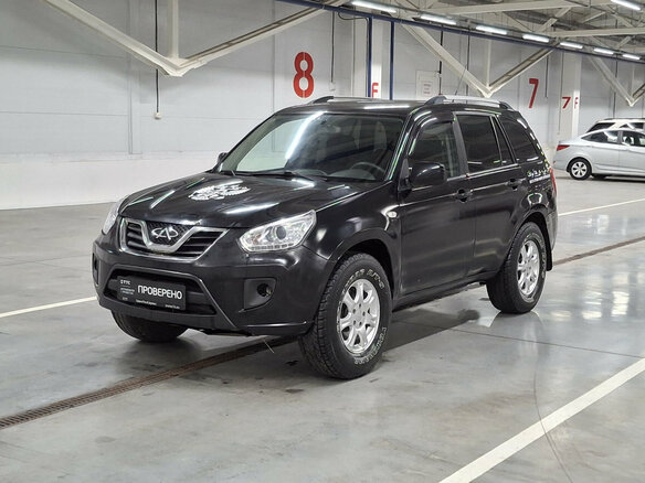 2013 Chery Tiggo (T11) I Рестайлинг (FL), чёрный, 325000 рублей