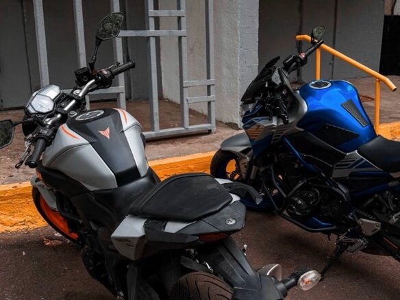 2019 Yamaha MT-03, серый, 430000 рублей - вид 1