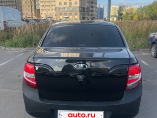 2017 Lada (ВАЗ) Granta I, чёрный, 450000 рублей, вид 3