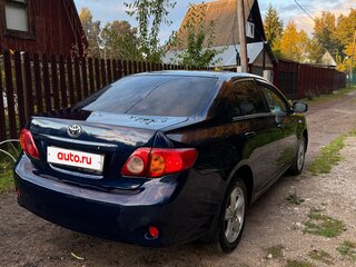 2008 Toyota Corolla AMT X (E140, E150), синий, 620000 рублей, вид 3
