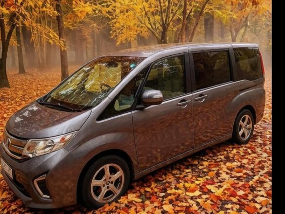 2016 Honda Stepwgn V, серый, 1550000 рублей - вид 1