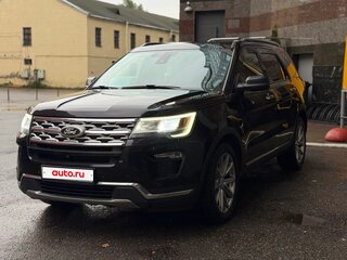 2019 Ford Explorer V Рестайлинг 2, чёрный, 3100000 рублей, вид 1