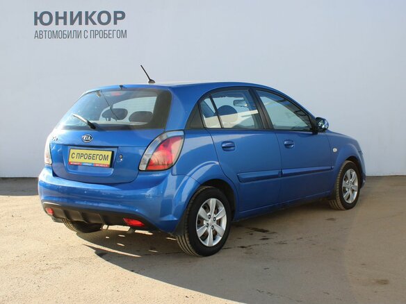 2011 Kia Rio II Рестайлинг, синий, 489000 рублей - вид 4