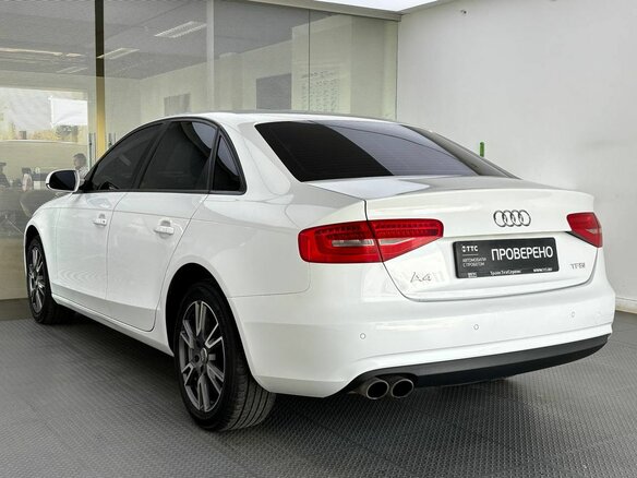 2014 Audi A4 IV (B8) Рестайлинг, белый - вид 6