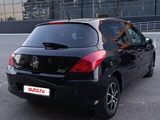 2008 Peugeot 308 I, чёрный, 310000 рублей, вид 4