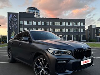 2021 BMW X6 40i III (G06), серый, 9200000 рублей, вид 1