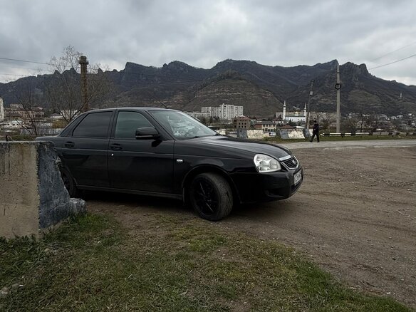 2015 Lada (ВАЗ) Priora I Рестайлинг, чёрный, 520000 рублей - вид 11
