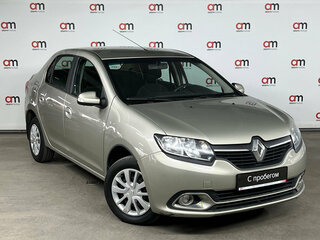 2017 Renault Logan II, бежевый, 519000 рублей, вид 1